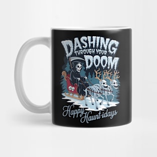 Dashing Through Your Doom Desig Mug